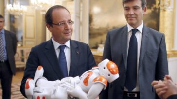 Arnaud Montebourg soutient la robotique Française