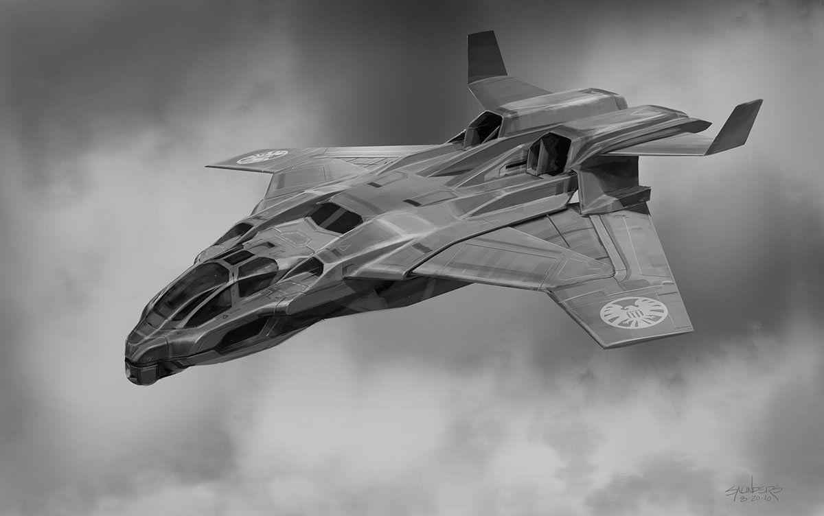 Sting R12 : un avion futuriste inspiré d'Avengers #2