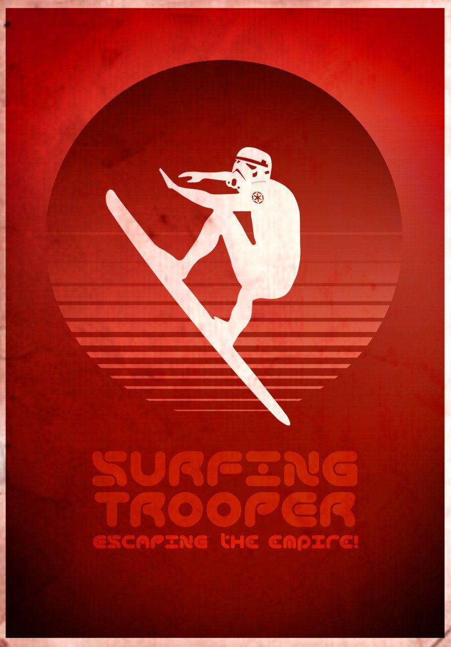 Surfing Stomtrooper : quand les soldats de l'Empires sont en vacances