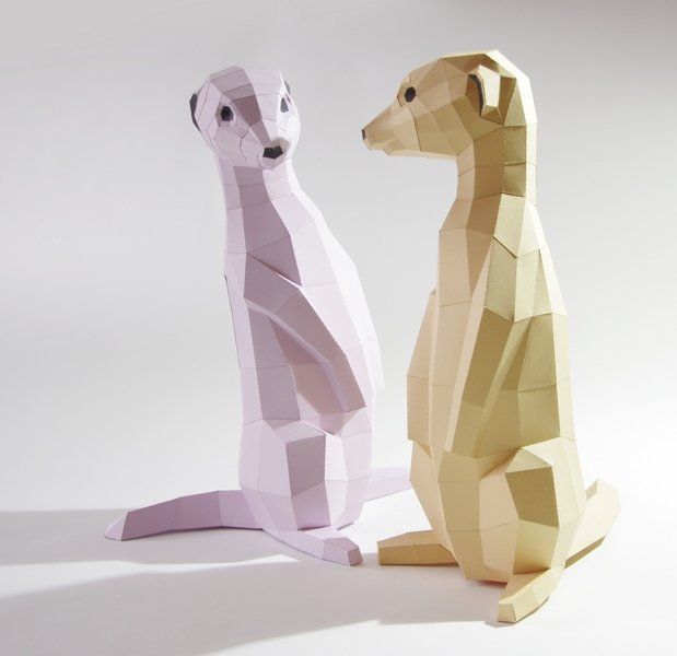 Paper Wolf : de magnifiques animaux en papier à monter soi-même #29