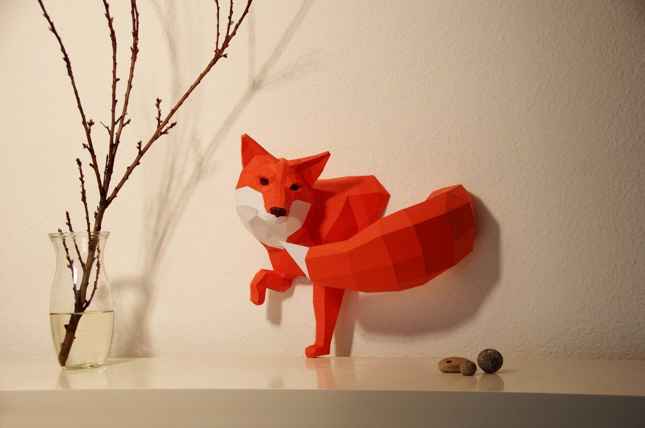 Paper Wolf : de magnifiques animaux en papier à monter soi-même #4
