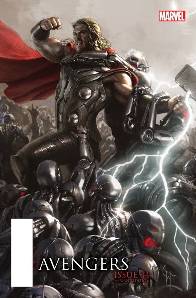 8 Variant Covers Avengers : l’Ère d'Ultron #4