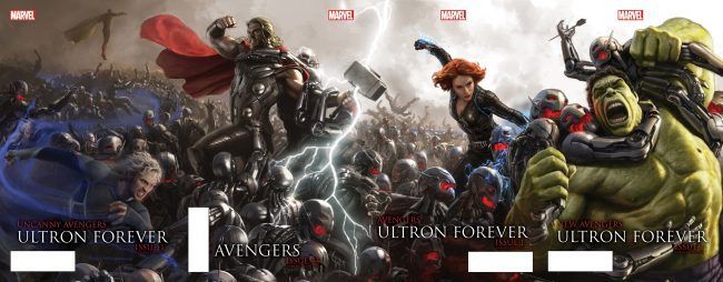 8 Variant Covers Avengers : l’Ère d'Ultron #7