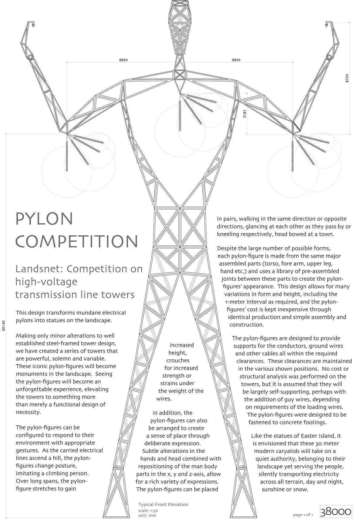 Quand les pylônes électriques deviennent œuvres d’art #12