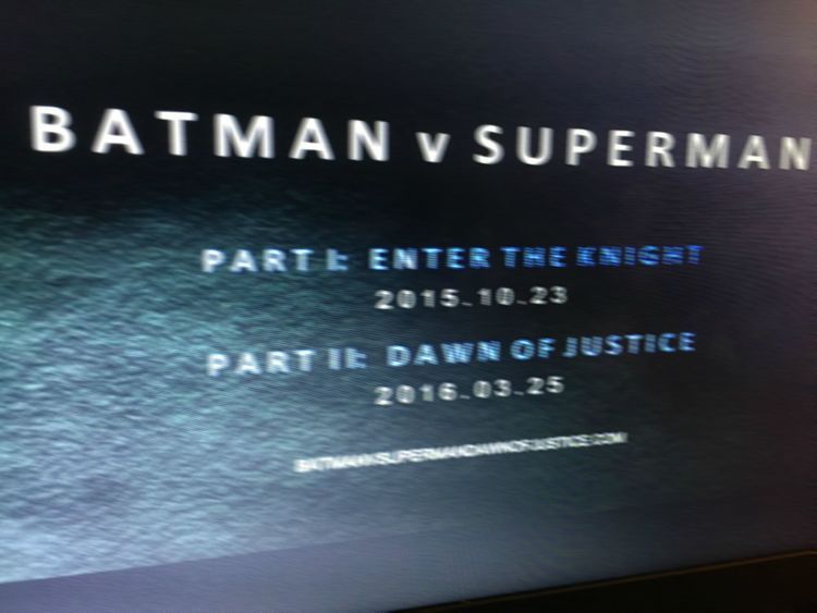 Batman v Superman serait séparé en deux films et sortirait dès 2015 #2