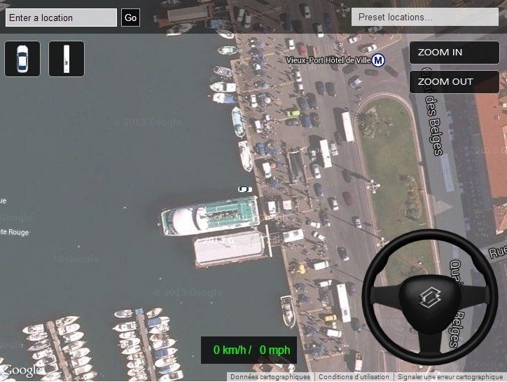 Un simulateur de conduite 100% gratuit sur Google Maps #3