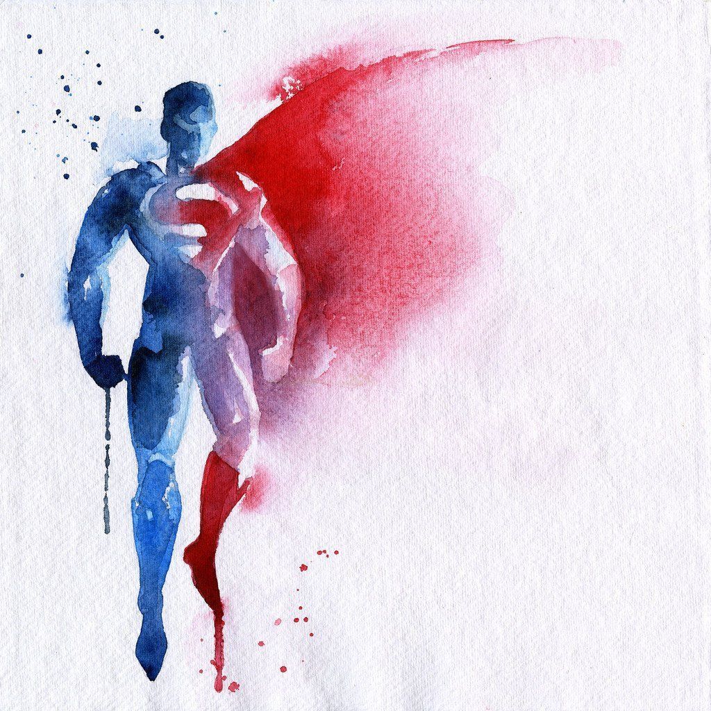 50 fabuleux portraits de Super Héros à l'aquarelle #2