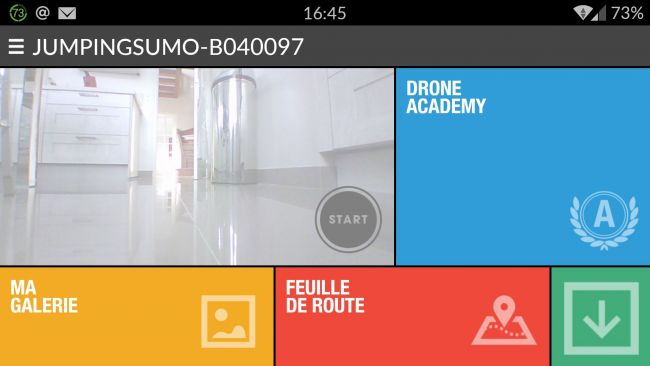 Test Jumping Sumo : un drone qui roule et qui saute #3