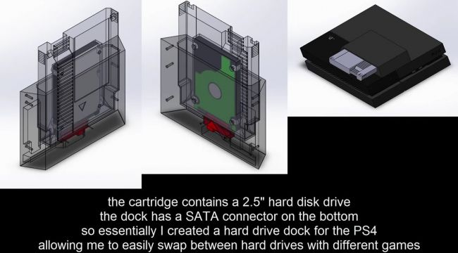 Une Playstation 4 qui lit les cartouches NES #4