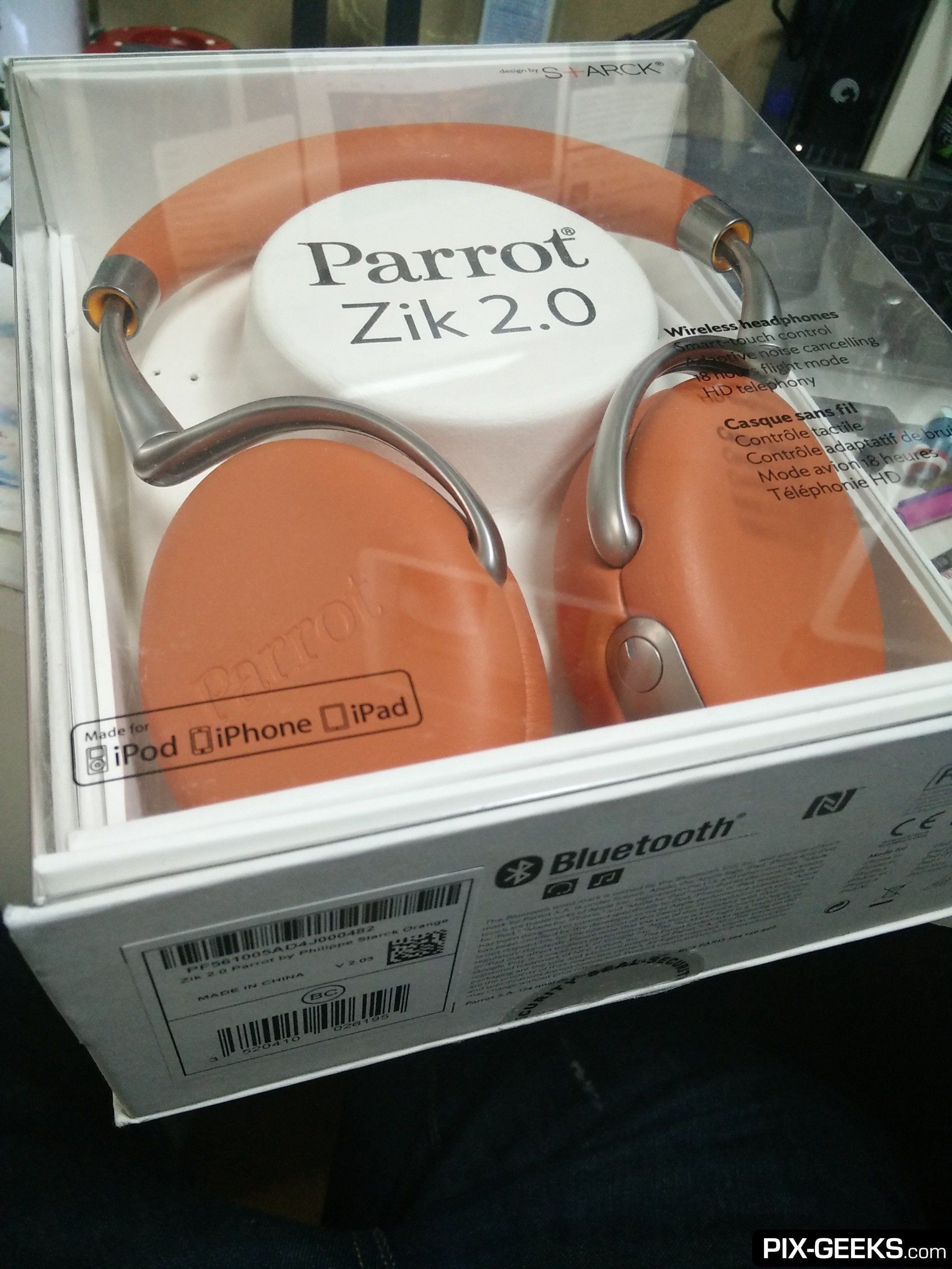 Test Parrot Zik 2.0 : entre design et high-tech