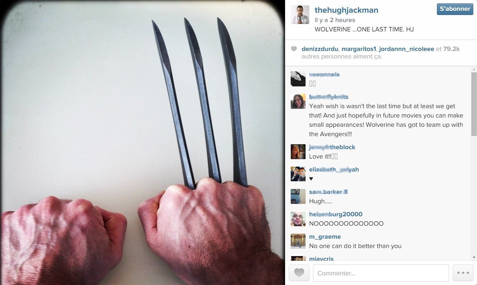 Hugh Jackman ne sera plus Wolverine.... #2