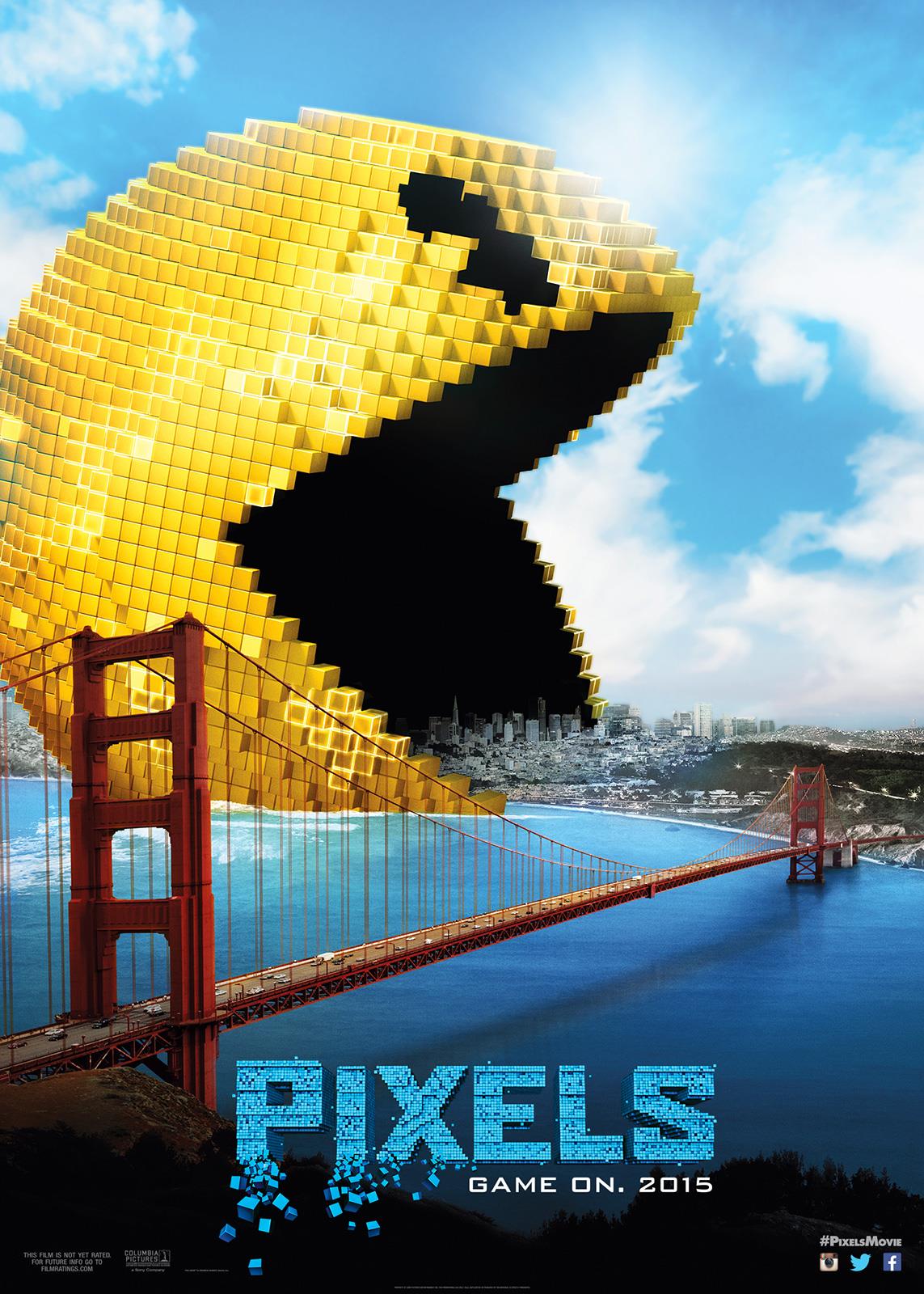 Pixels : des personnages de jeux vidéo 8 Bit envahissent la Terre