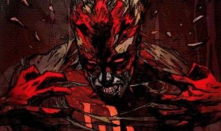 Le costume Rouge officiel de Daredevil...