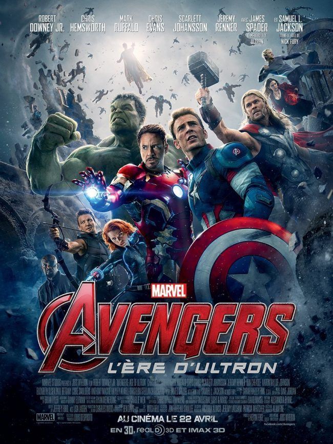 🎁 Concours Avengers L'Ere d'Ultron: 20 places de ciné + 5 DVD à gagner