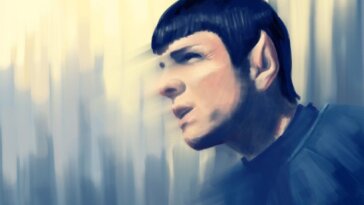 Spock - Star Trek par Margaw - Corel Paint