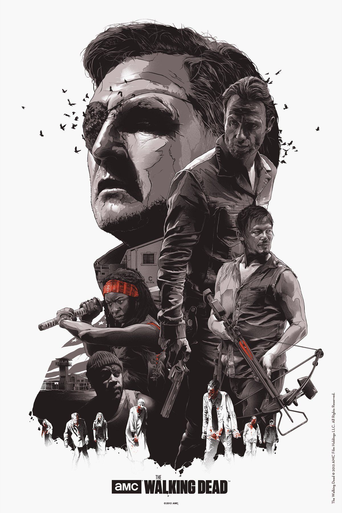 De Fabuleux Posters de Films et de séries : Bullitt, Predator, The Walking Dead… #5