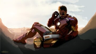 Tony Stark Iron Man aime les donuts