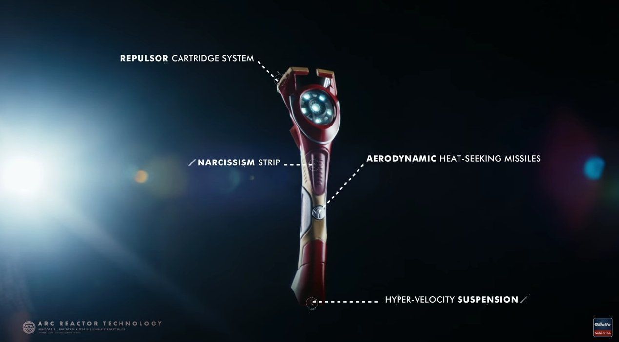 Gillette lance des rasoirs Avengers révolutionnaires #3