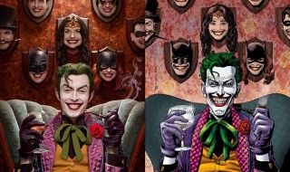 Des cosplayers donnent vie à un dessin du Joker
