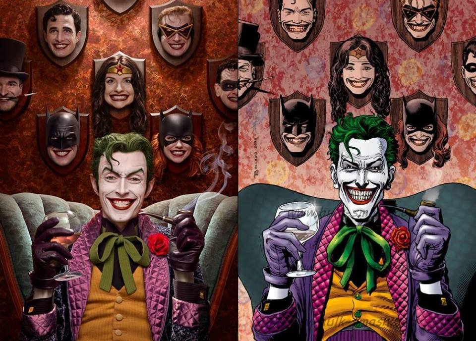 Des cosplayers donnent vie à un dessin du Joker