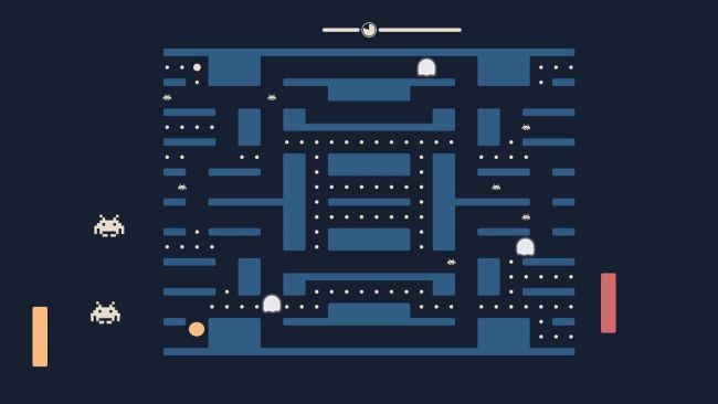 PACAPONG : un mélange complètement dingue de Pac-Man Space Invaders et Pong #2