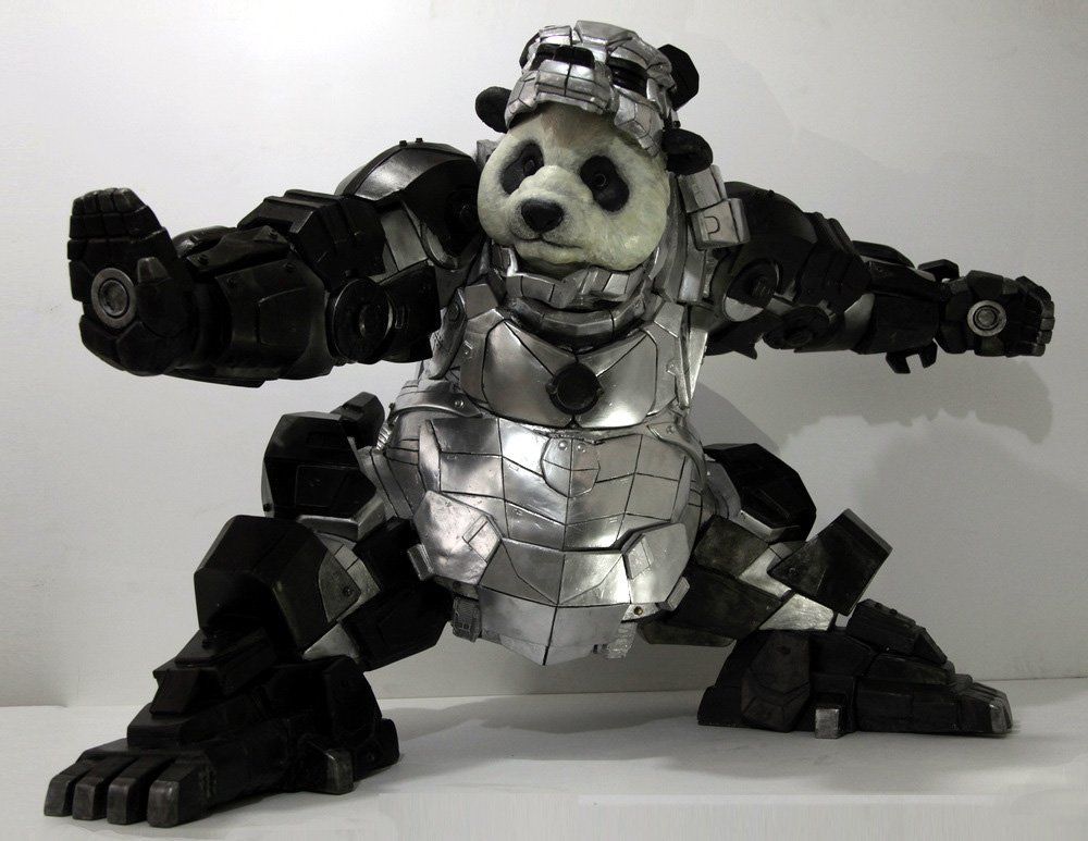 L'armure Hulkbuster version Panda #4