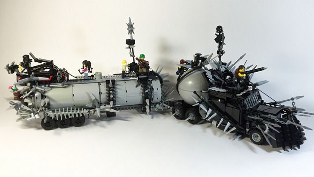 Il recrée les véhicules de Mad Max Fury Road en LEGO #2