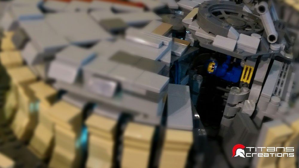 Un Faucon Millenium fait avec 10.000 Pièces de LEGO #5