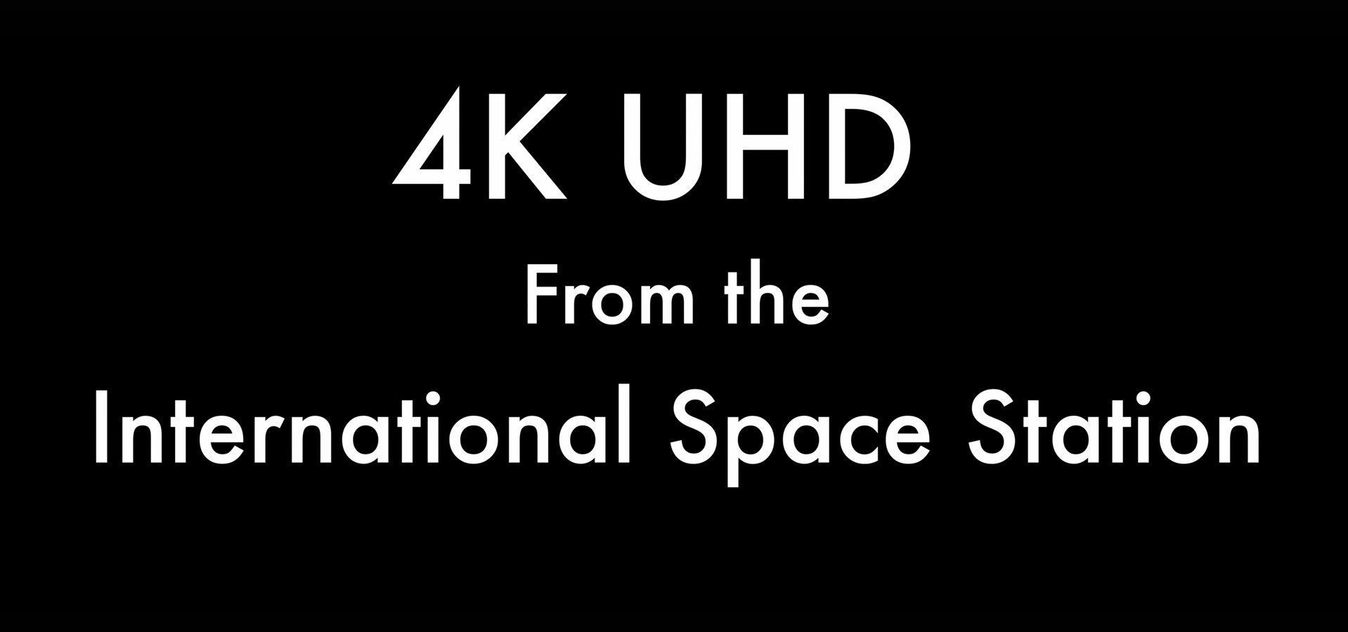 L'espace filmé en Ultra HD 4K par la NASA