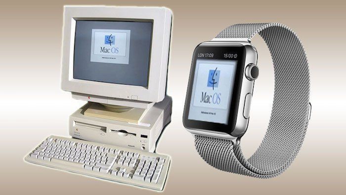 Il fait tourner un OS de 1996 sur Apple Watch