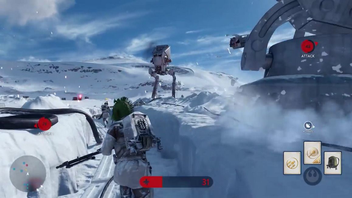 Star Wars Battlefront : 2 séquences de gameplay explosives #7