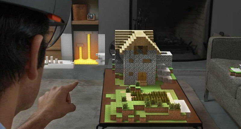 Minecraft bientôt en Réalité Augmentée sur Microsoft HoloLens #2