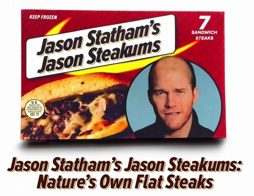 Chris Pratt imite Jason Statham dans une fausse pub pour des steaks #2