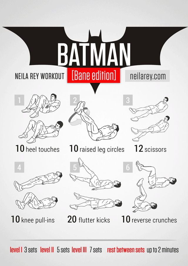 98 exercices pour vous muscler comme un Super Héros #17