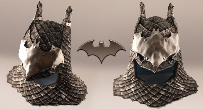 Une capuche Batman médiévale