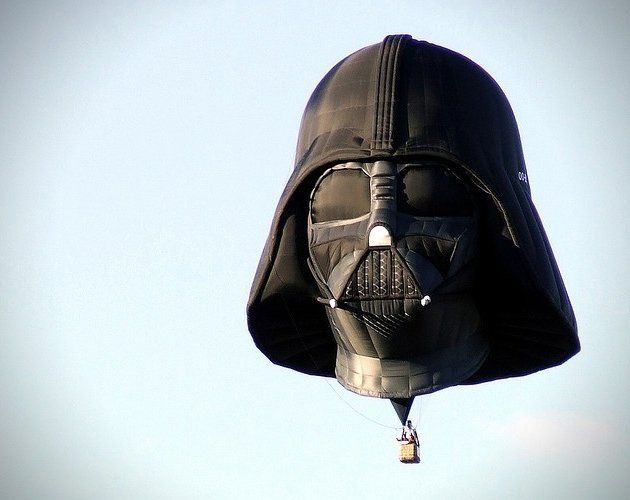 Des montgolfières Dark Vador et Maitre Yoda #2
