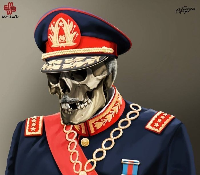 Just Leaders : des portraits effrayants des leaders de ce monde signés Gunduz Agayev #7