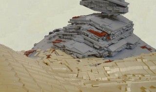 12 000 briques LEGO pour recréer le crash du Star Destroyer de Star Wars VII