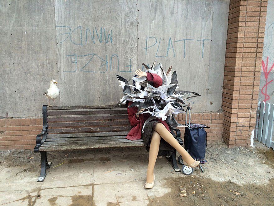 Banksy crée Dismaland, un parc d'attraction pour adultes #4