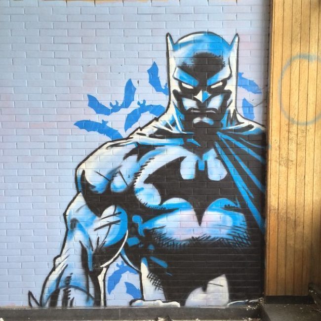 Des fresques Batman dans un hopital abandonné #2
