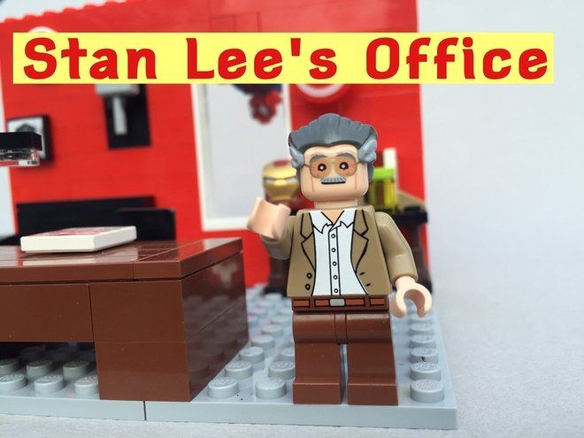 Stan Lee en LEGO avec un buste et un set #3