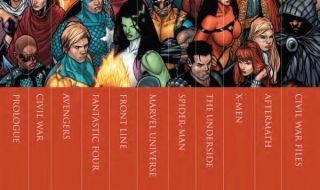 L'intégralité des comics Marvel Civil War dans un coffret collector à 500$