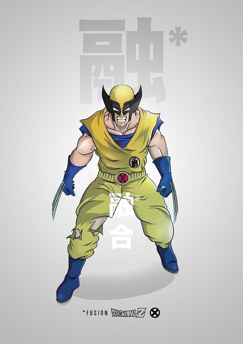 Il fusionne des personnages de Dragon Ball Z avec des super-héros de comics #5