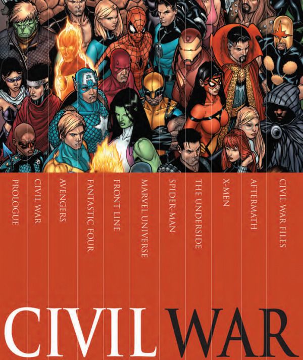 L’intégralité des comics Marvel Civil War dans un coffret collector à 500$ #4