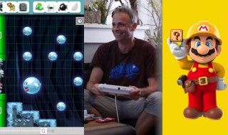 Michel Ancel, l'inventeur de Rayman crée un niveau de Super Mario