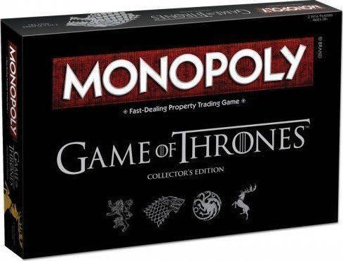 Game Of Thrones : les jeux Monopoly et Risk are coming
