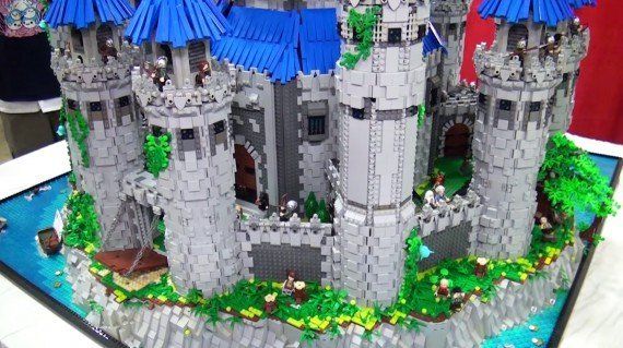 Un fan de Zelda reconstruit le château d'Hyrule en LEGO #5