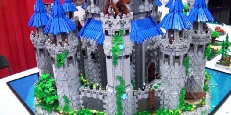 Château d'Hyrule en Lego