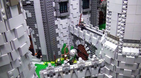 Un fan de Zelda reconstruit le château d'Hyrule en LEGO #4