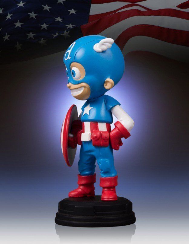 Une statue de Captain America d'après Skottie Young #2